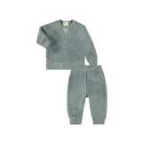 Heathered Vintage Sherpa Sweatshirt and Sweatpant Set