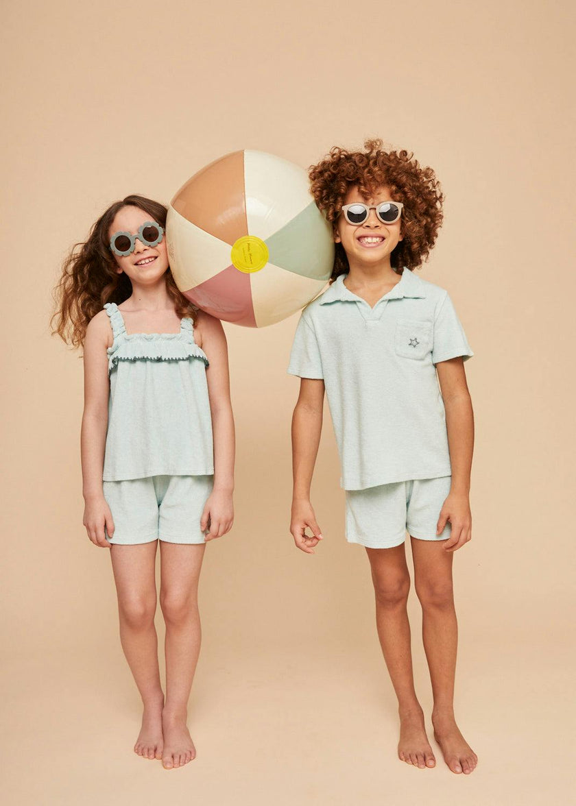Terry Cotton Polo Shirt