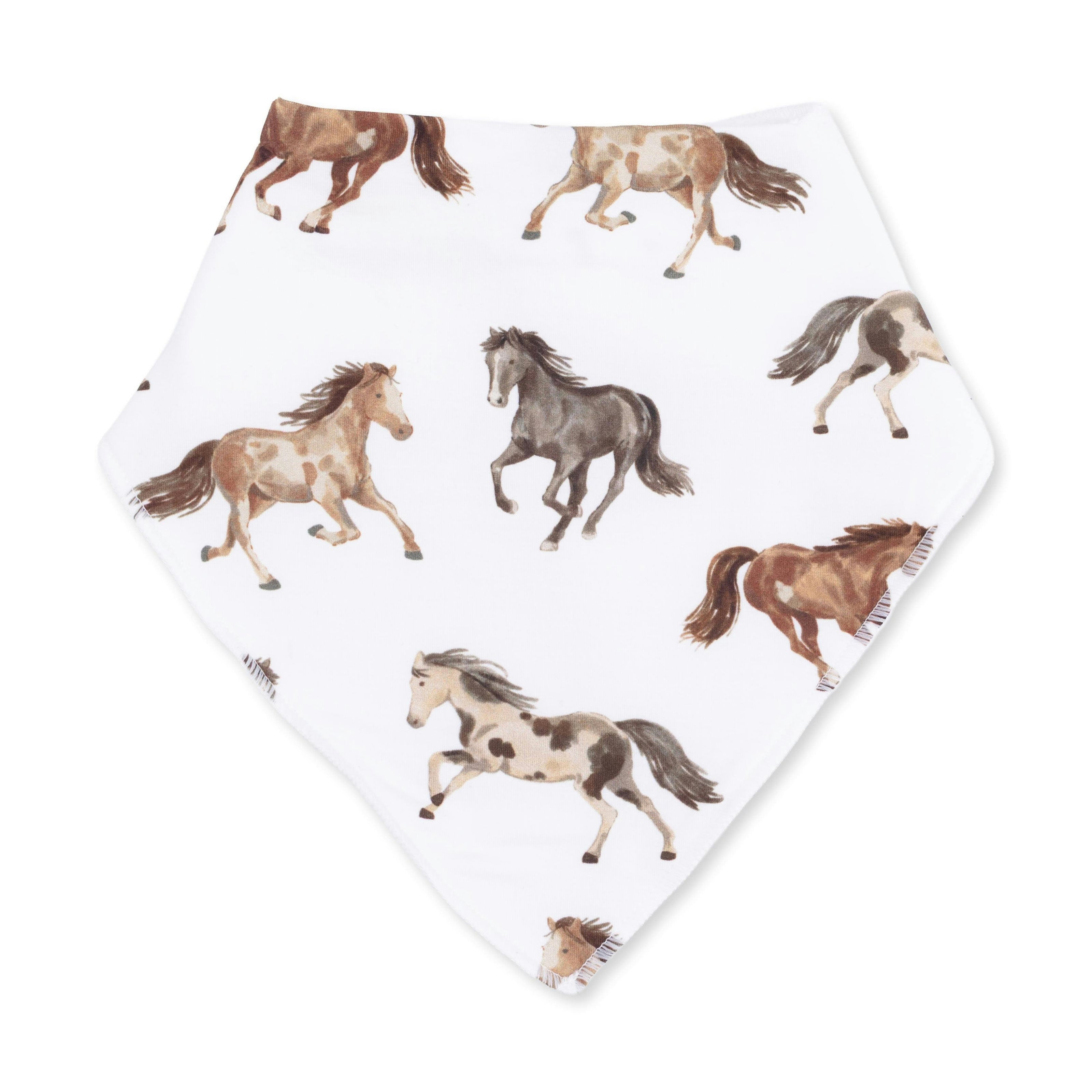 Wild Horses - Bandana Bib
