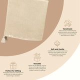 Hazelwood Cotton Cashmere Luxe Baby Blanket