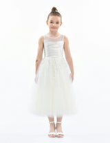 White Sleeveless Vivian Dress