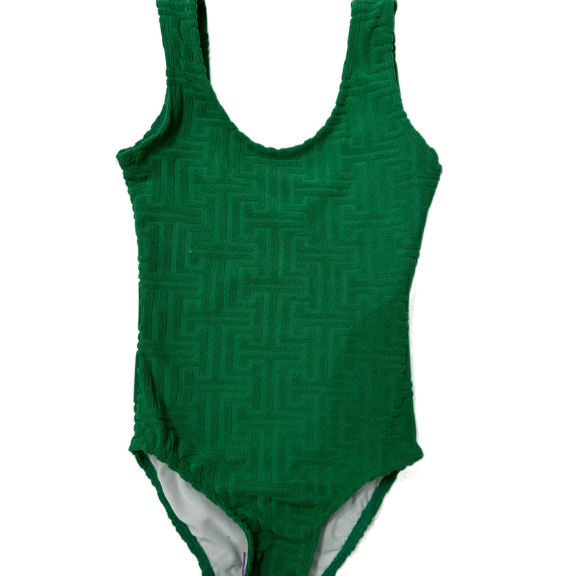 Kids One Piece Patterned Swimsuit Bikini