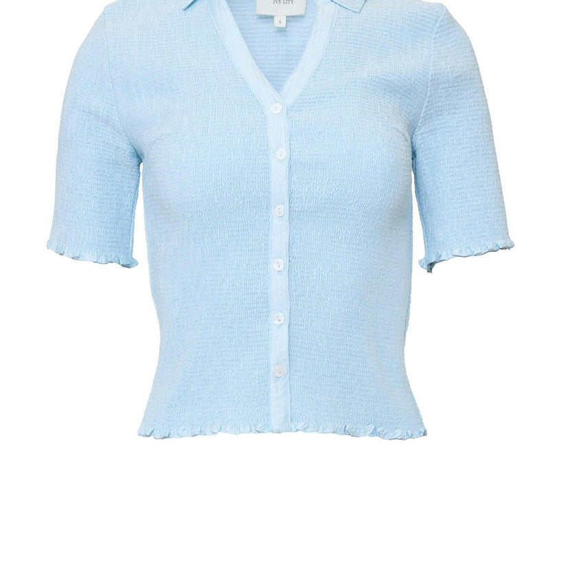 Elysia Top in Light Blue