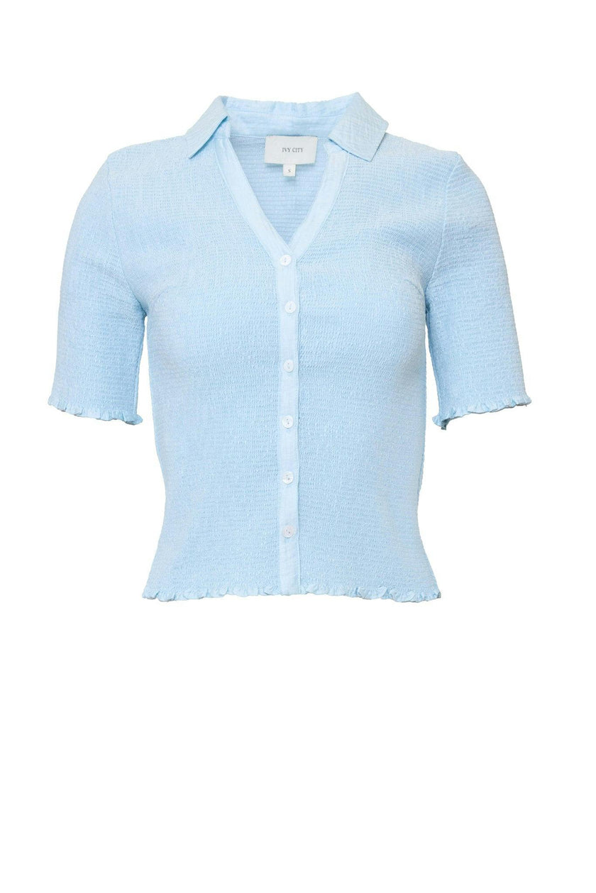 Elysia Top in Light Blue