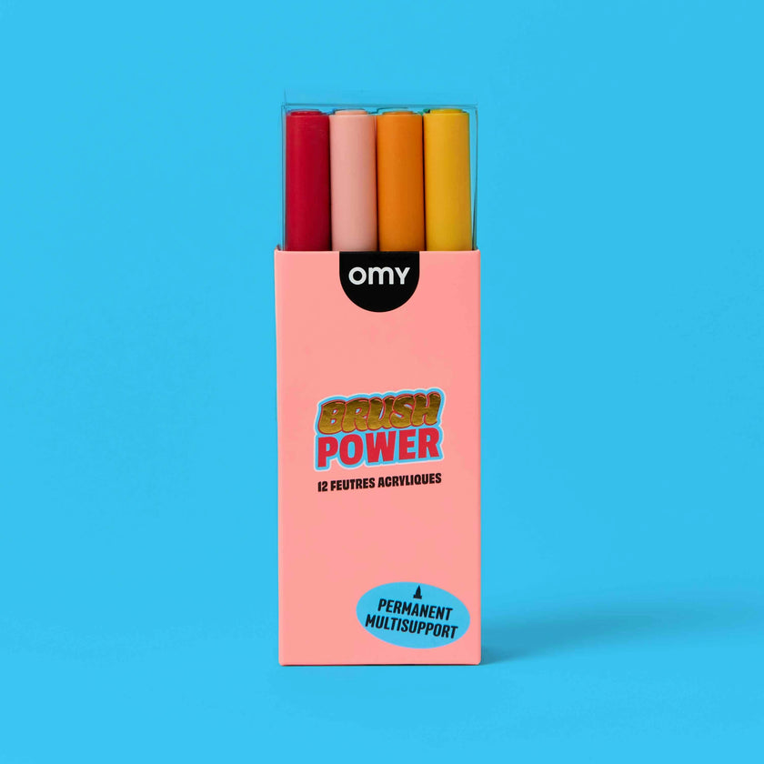 BRUSH POWER ACRYLIC MARKERS