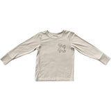 Boy's Long Sleeve Tee Big Bro in Desert