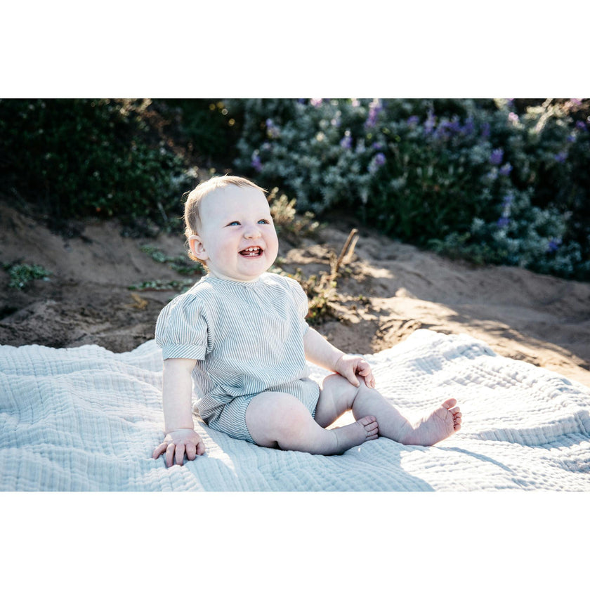 Organic Cotton Bubble Romper