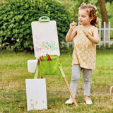 Hape: Portable Bamboo Easel - 14pc