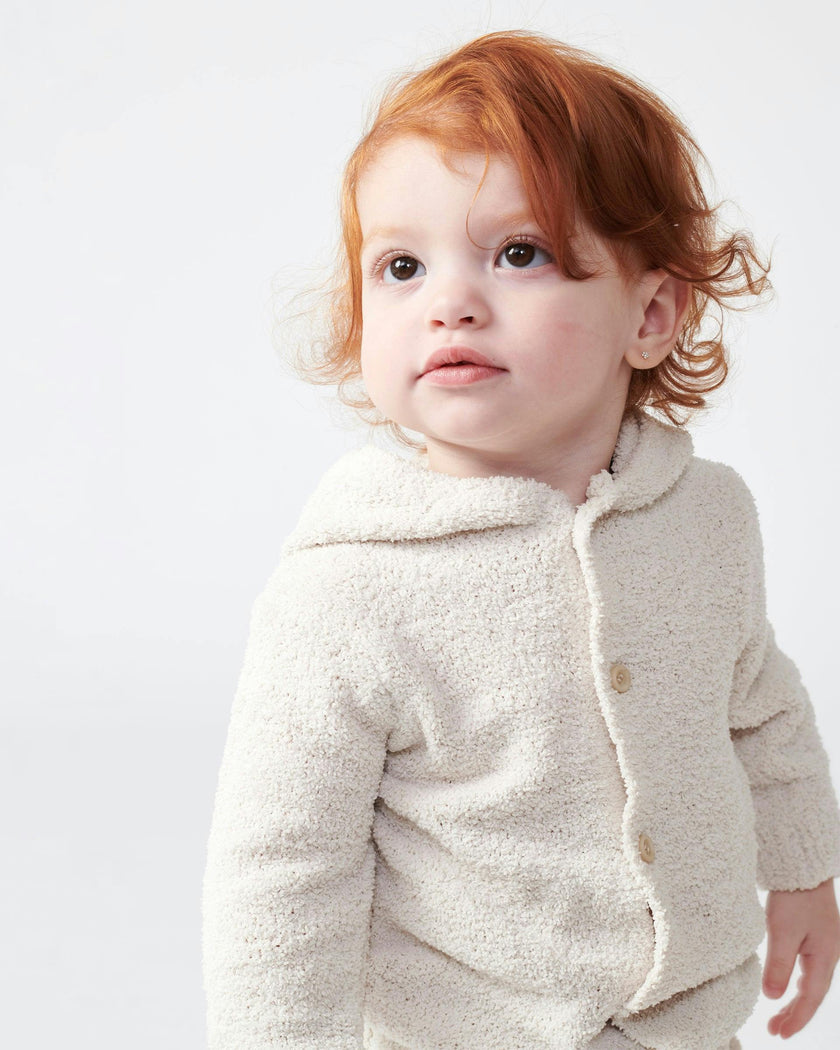 Hooded Cardigan - Fuzzy