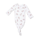 Explorer Puppy Pink - Knotted Gown and Knot Headband