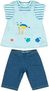 Careers Collection - Artist Doll Outfit with Painting Smock & Pants for 15" Baby Dolls