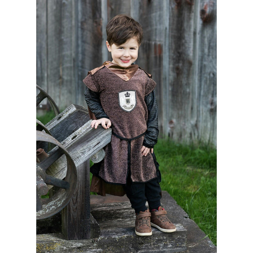 Brilliant Copper Knight Tunic with Cape