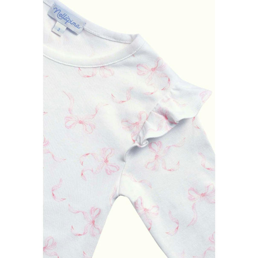 Charming Bows Print Playtime Dress