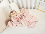 Embroidered Yoke Footie and Beanie Set