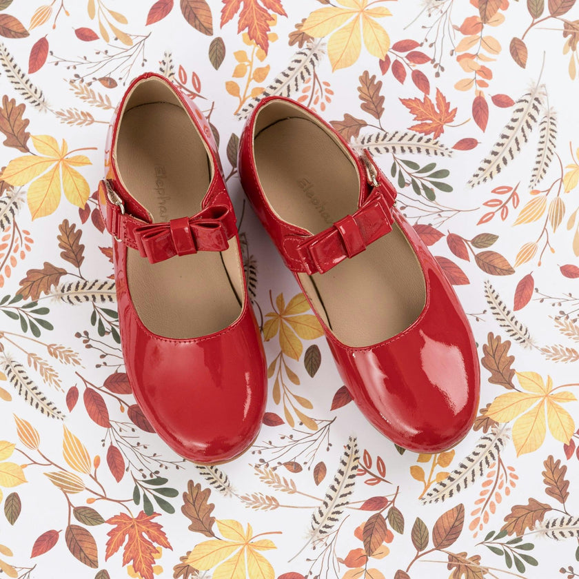 Charlotte Mary Jane | Red Patent Leather