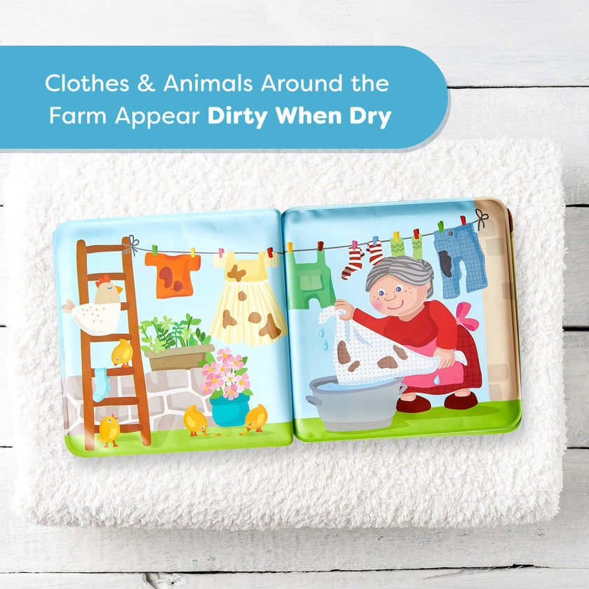 Toddler Bath Book Bundle - Set of 3 Magic Color Changing Bath Books