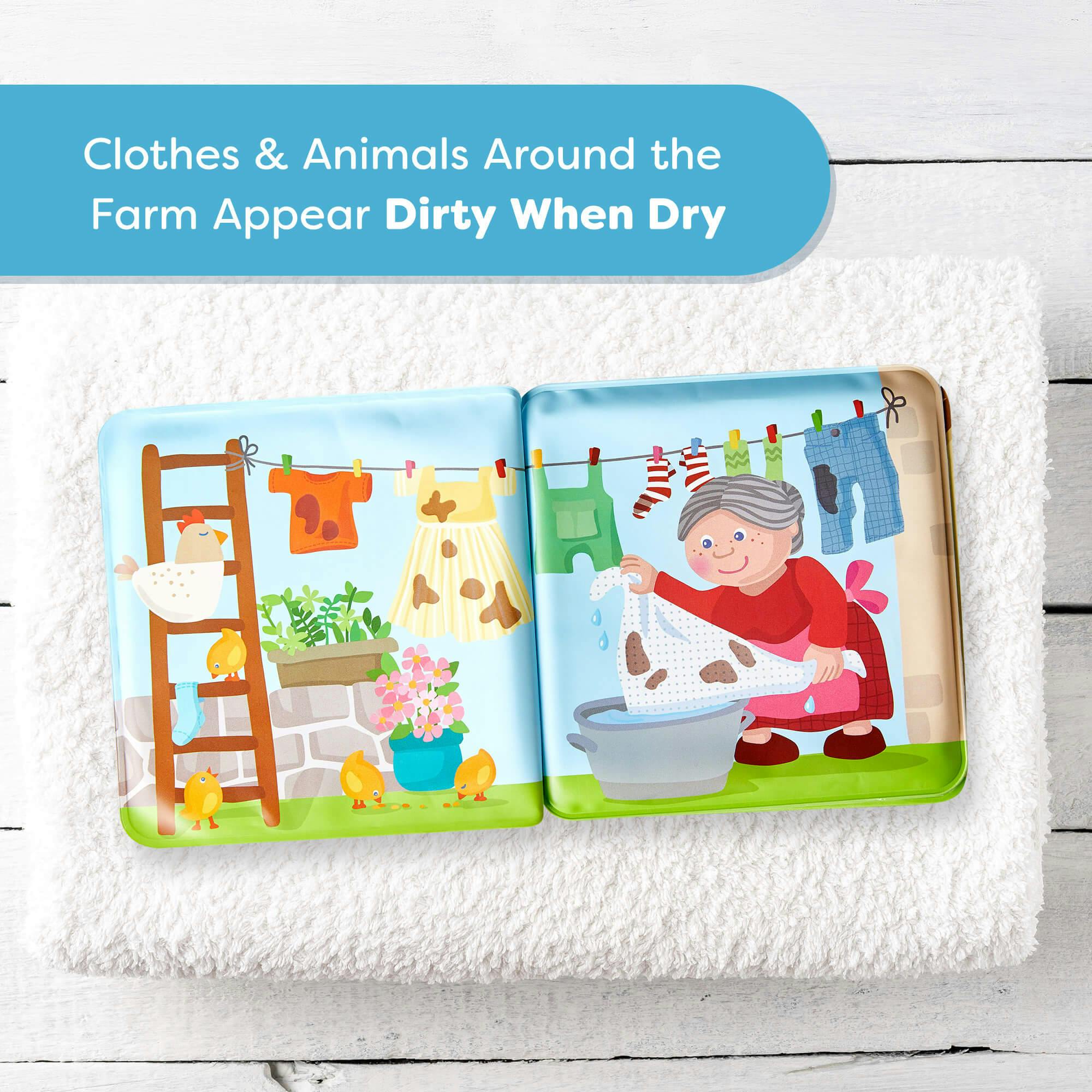 Toddler Bath Book Bundle - Set of 3 Magic Color Changing Bath Books