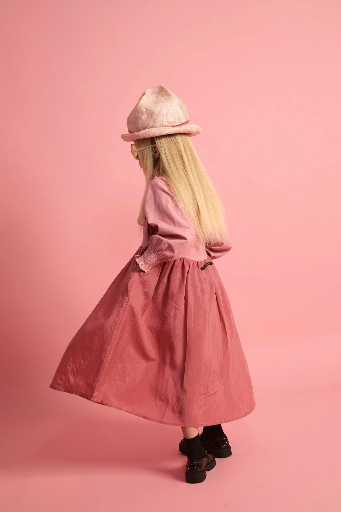 Forest Dress Dusty Pink