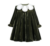 Olive & Petal Velvet Dress