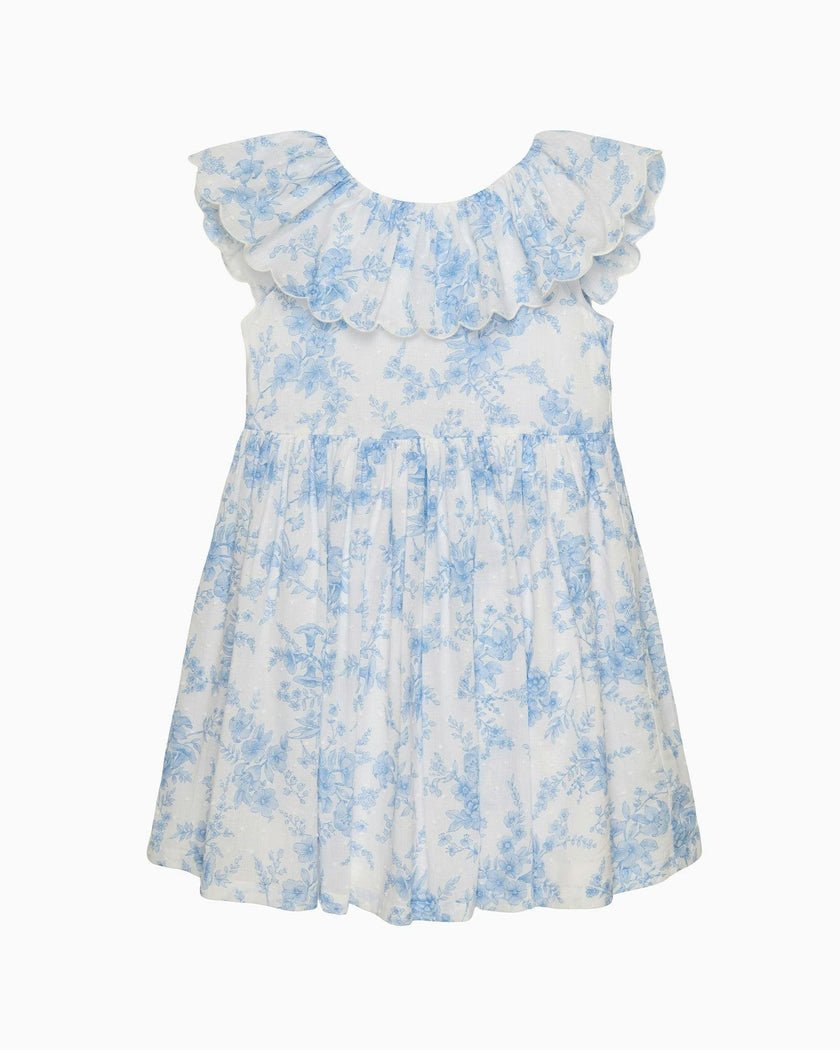 Kate Plumeti Scalloped Dress