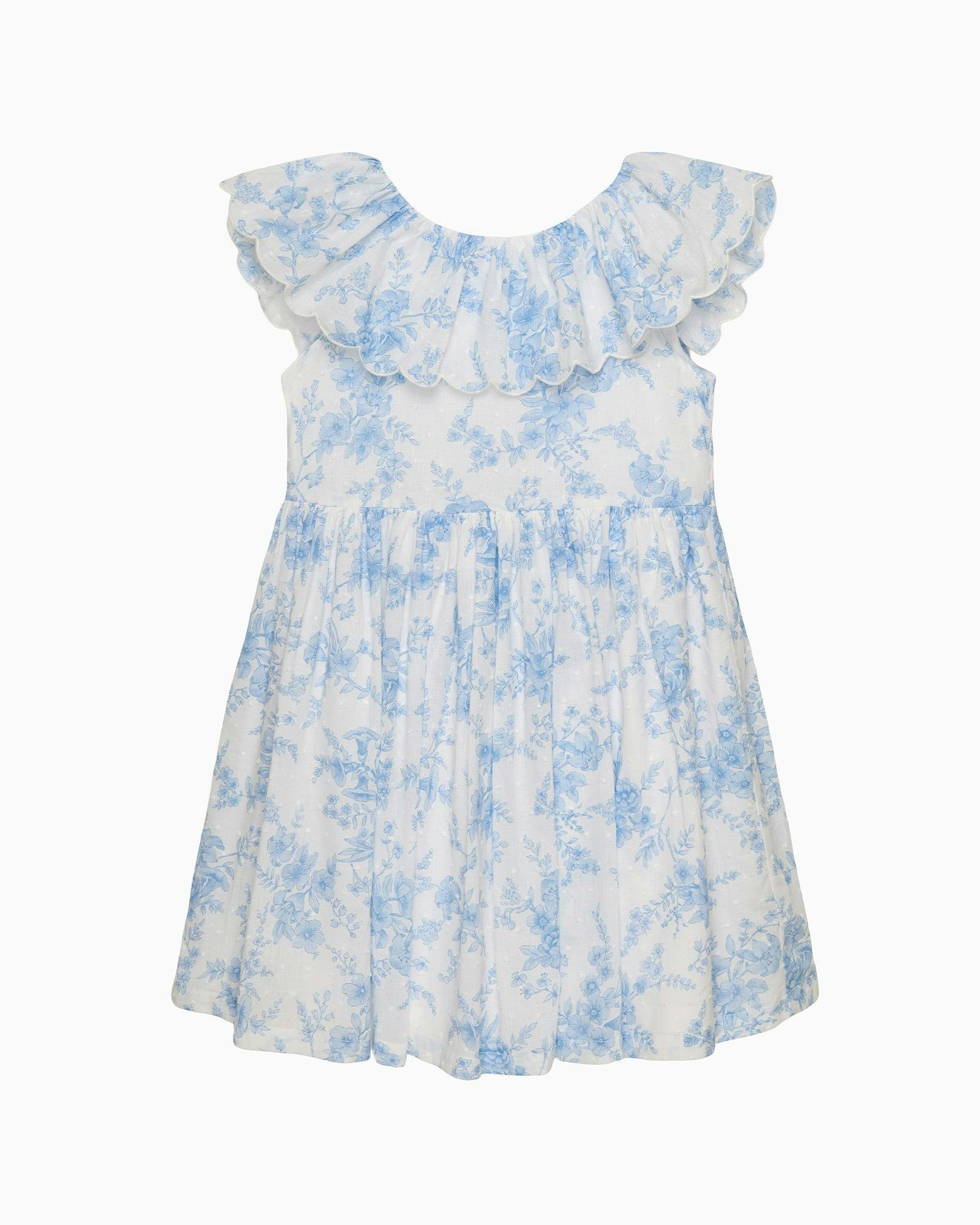 Kate Plumeti Scalloped Dress