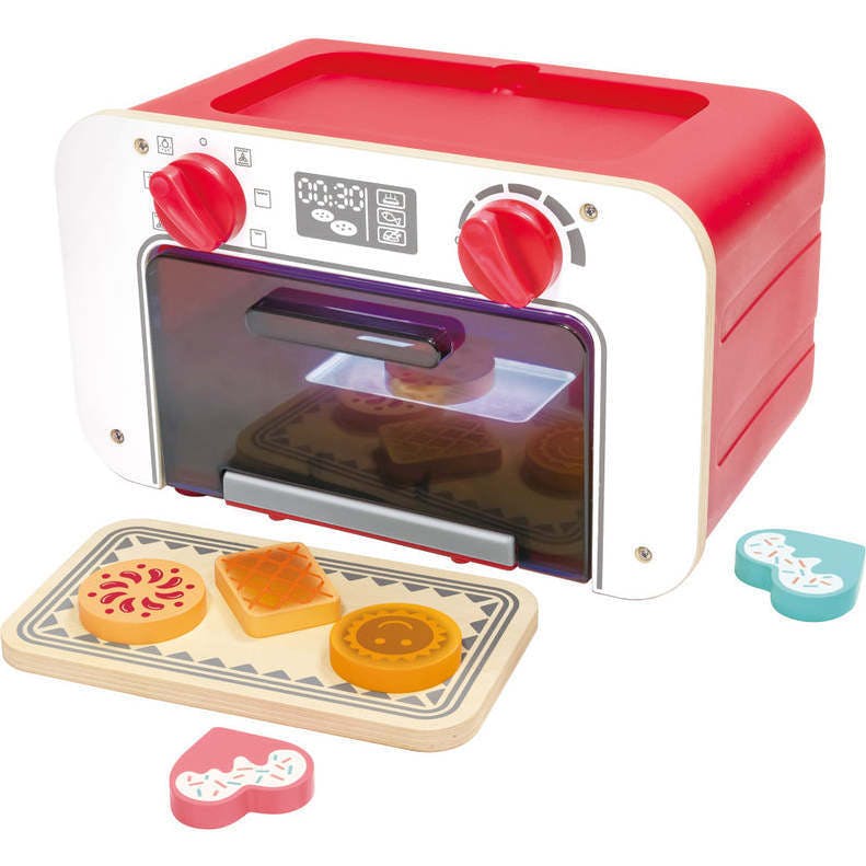 Hape: My Baking Oven With Magic Cookies - Red & White