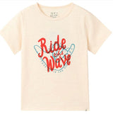 FALMOUTH RIDE THE WAVE Printed Tee