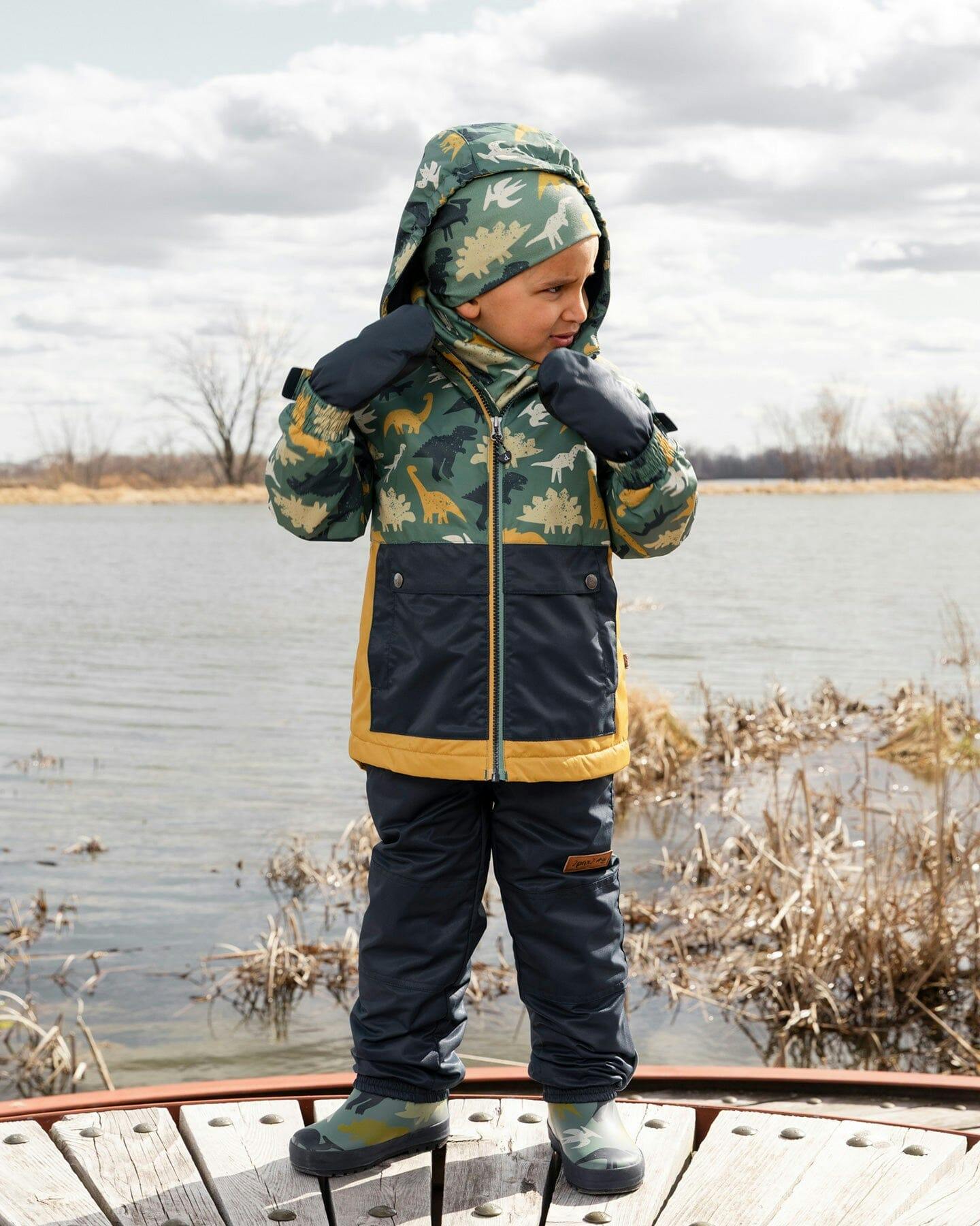 Two-Piece Mid-Season Outerwear Set