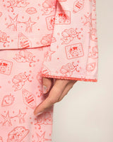 Blush Ruffle Pajama Top