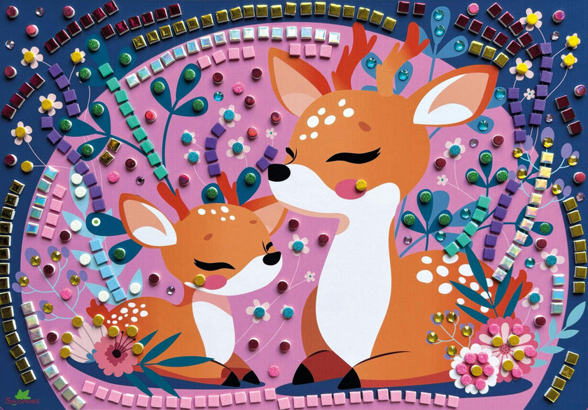 Stick'N Fun - Mosaics Cuddly Animals - 5y+
