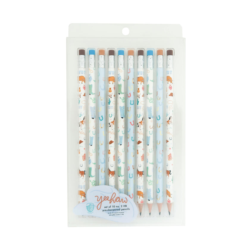 Yeehaw Pencil Set