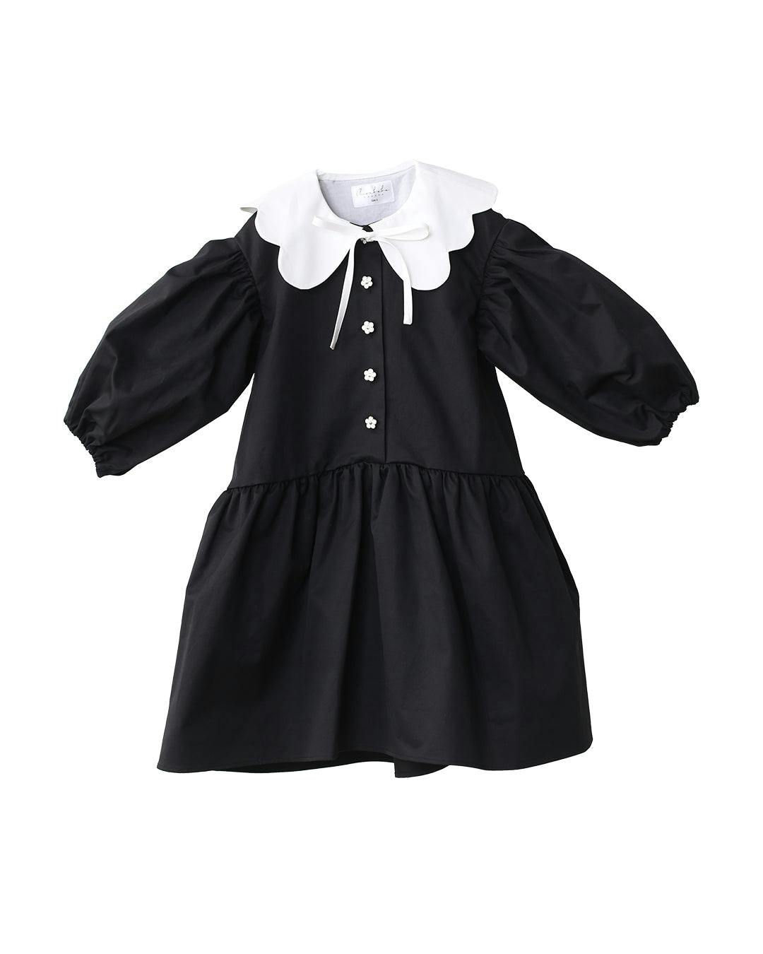 Selena dress (black/ivory)