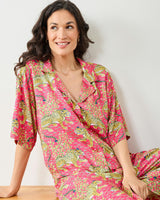 Bagheera - Eco Satin Wildest Dreams Set - Hot Pink
