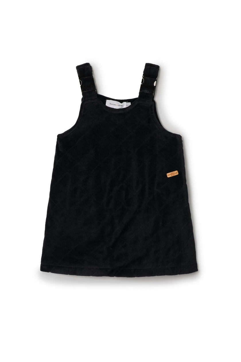 Velour Quilted Adjustable Straps Jumper