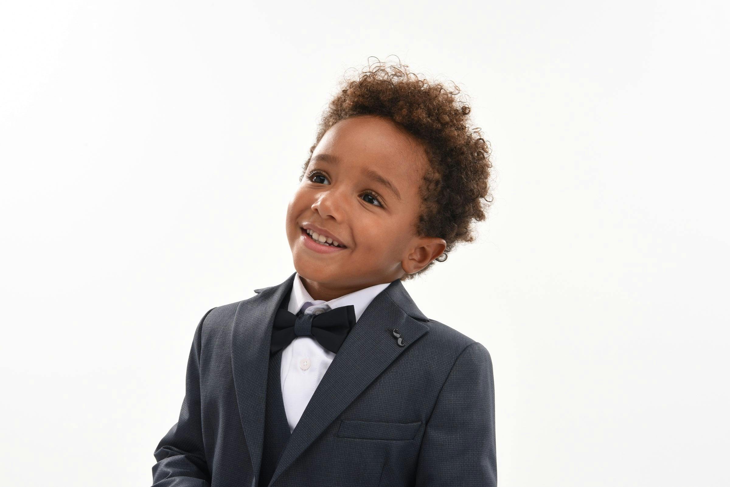 Steel Blue 5pc Peak Lapel Tuxedo