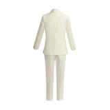 Cream Formal Suit Set