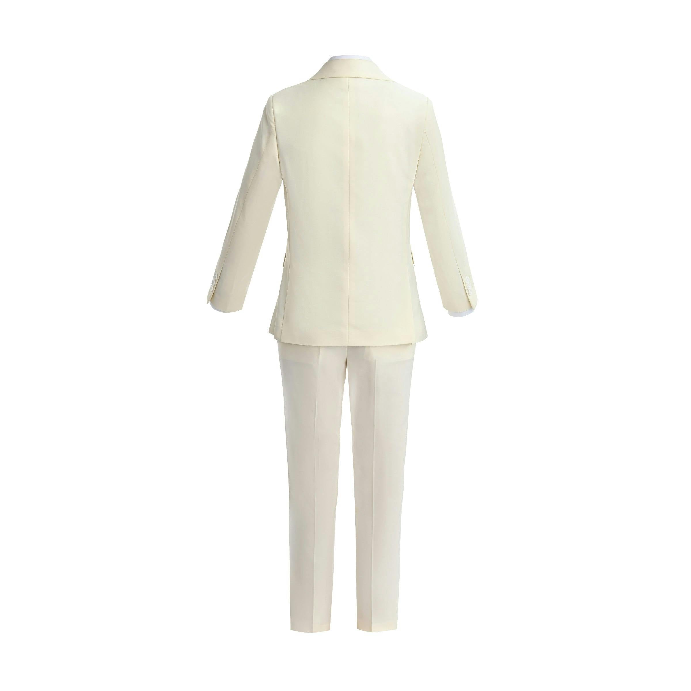 Cream Formal Suit Set