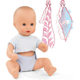 Gotz Sleepy Aquini 13" All Vinyl Drink & Wet Boy Bath Baby Doll to Dress