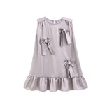 Purple Sofia Bow Dress