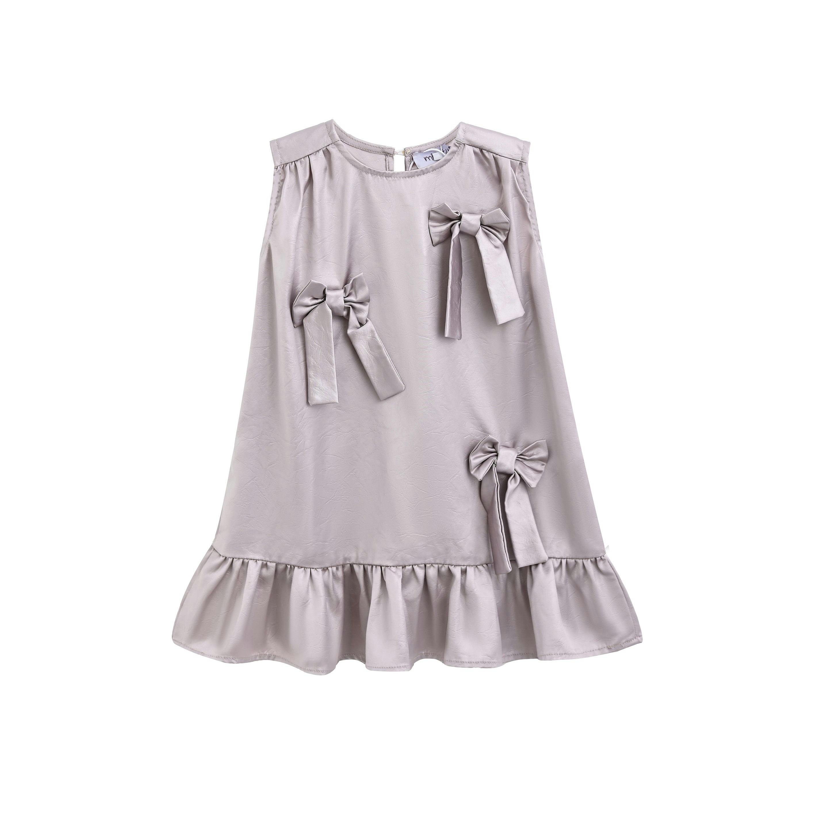 Purple Sofia Bow Dress