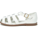 Lana Interlocked Leather Strap Sandals