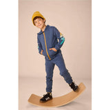 Lightning Sleeve Hoodie, Blue