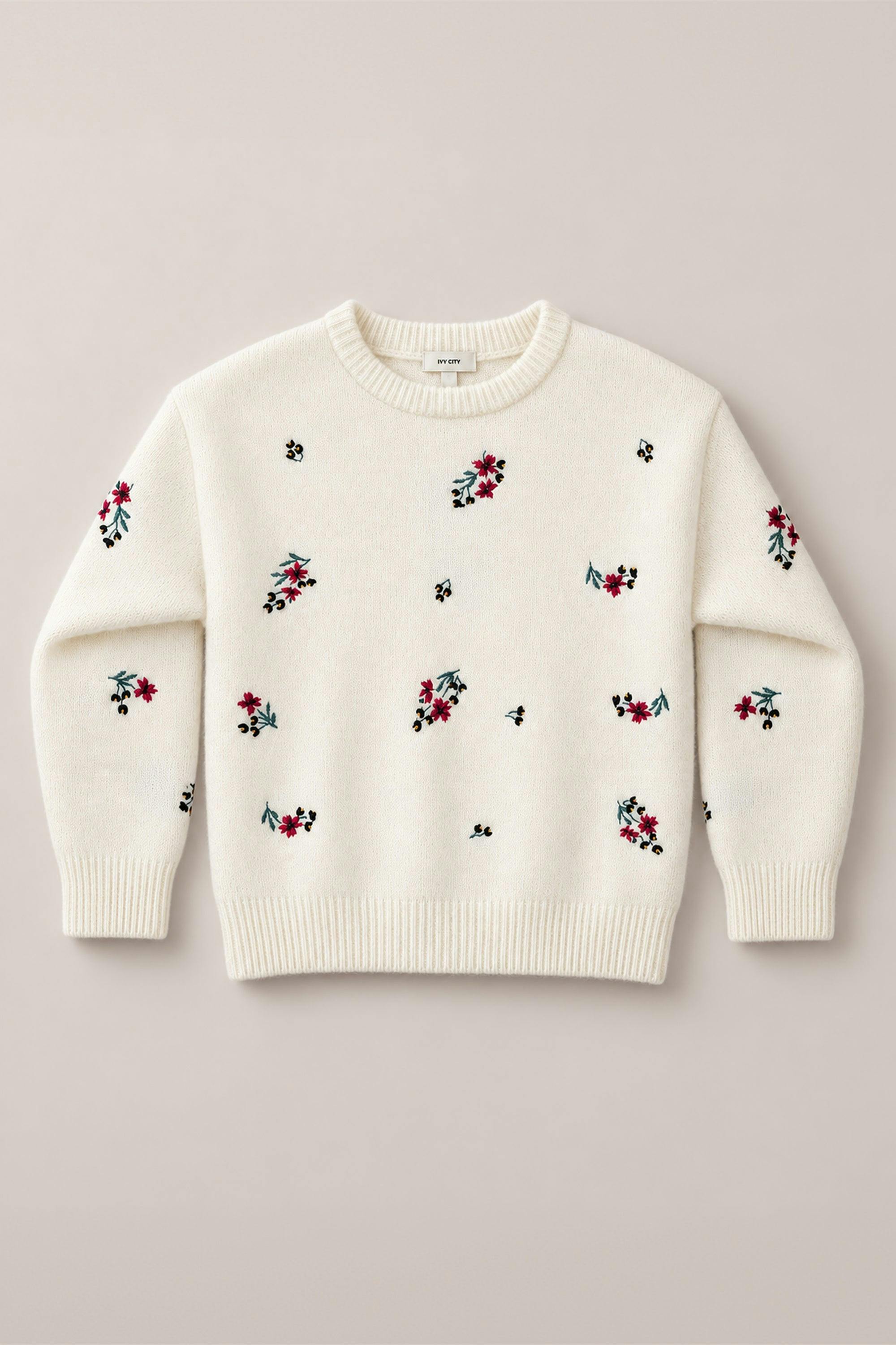 Teen Ellis Sweater in Ivory Jubilant Bloom