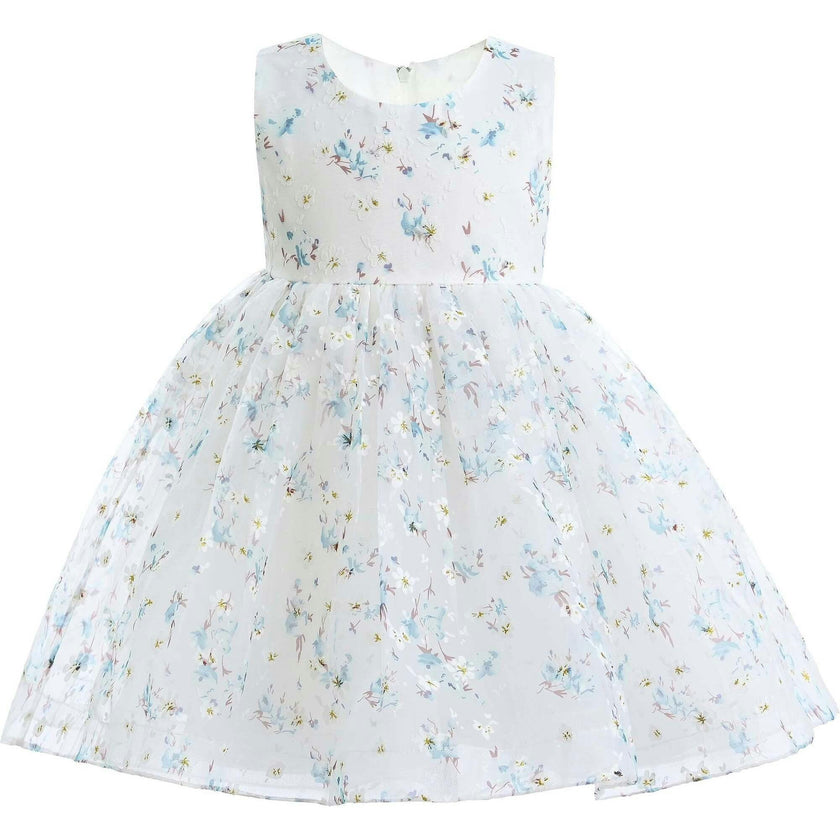Floral Print Bow Dress