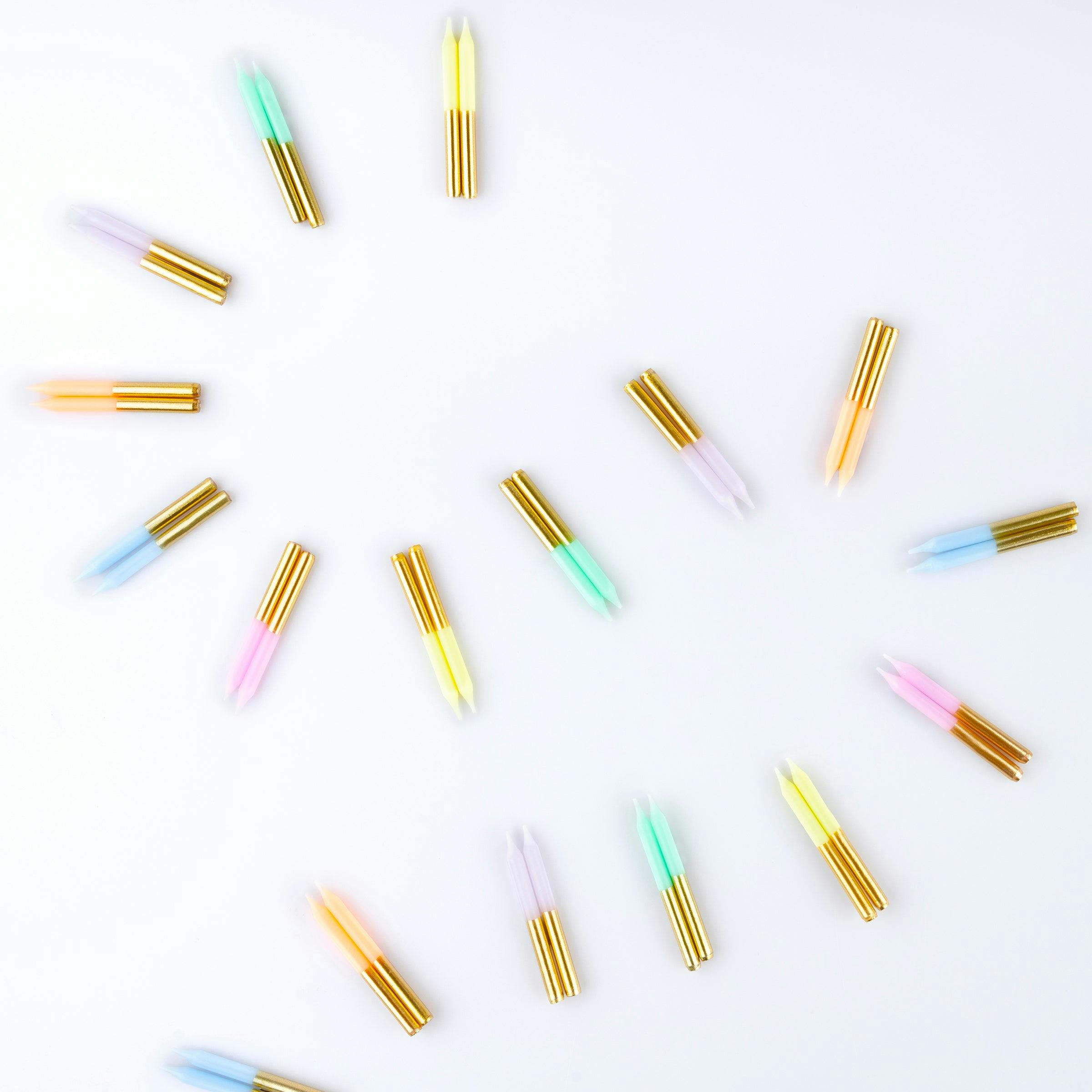 Pastel Mini Candles
