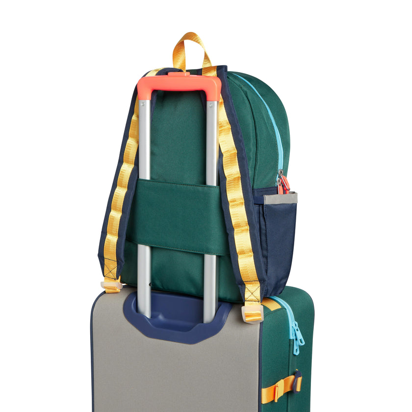 Kane Backpack, Green/Navy