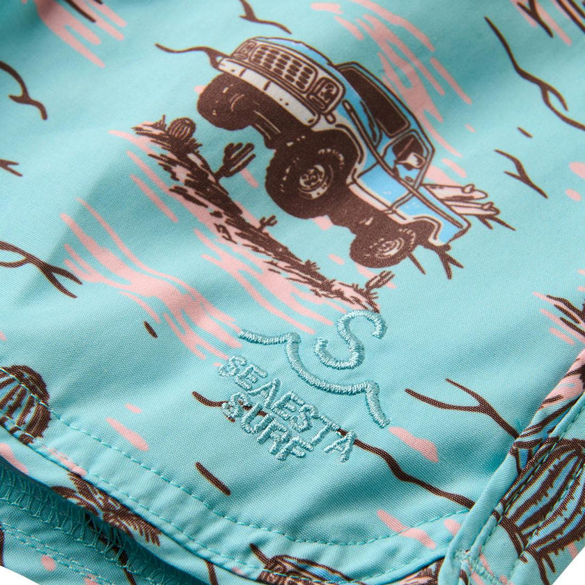 Seaesta Surf Baja Boardshorts / Atlantic Blue
