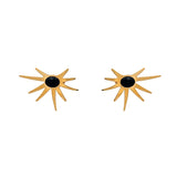 Sunburst Stud Earrings