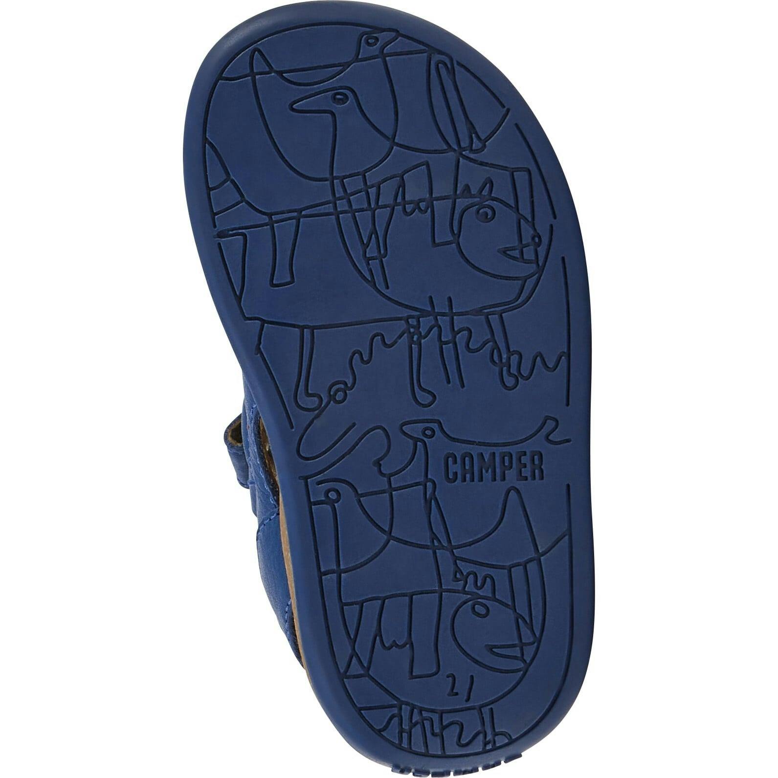 Bicho First Walker Sandals, Blue