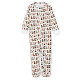 Parker Zipper Pajama - Western Pups